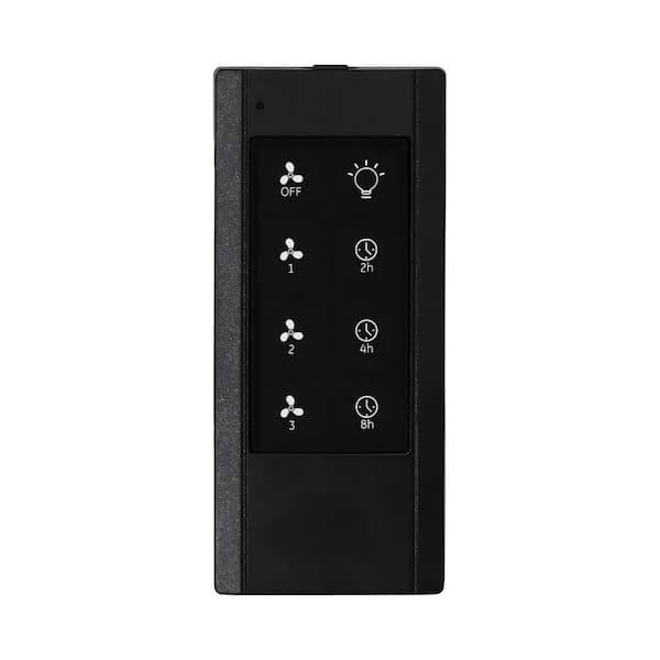 Black Universal 3-speed Wireless Handheld Ceiling Fan Remote Control