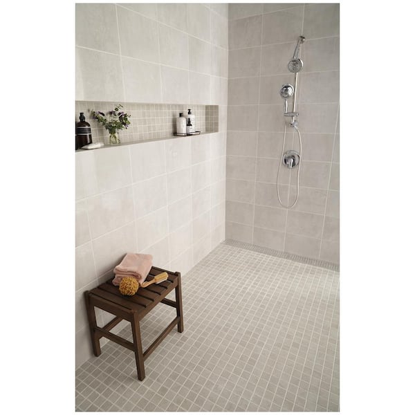 Daltile - Accesorios de baño 24 pulgadas, porta toallas de cerámica  esmaltada, color blanco