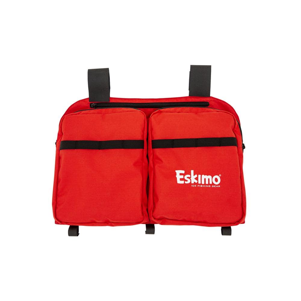 Eskimo Shelter Seat Organizer, Sleds, Ice Fishing, Organizers, Red, 43462  43462 - The Home Depot
