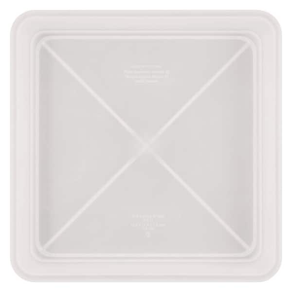Vigoro 11.5 in. W x 1.8 in. H Clear Heavy-Duty Plastic Square Plant Saucer  PL-HD-SQ30 - The Home Depot