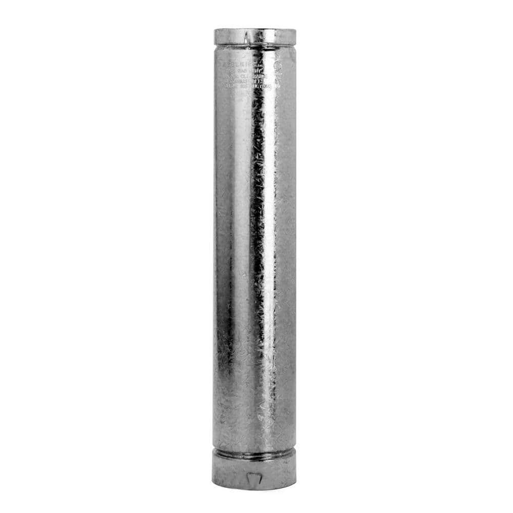 American Metal Products 6 in. x 36. in Round Type B Gas Vent Pipe 6E3HD -  The Home Depot