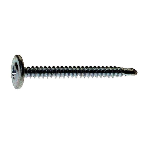 Pro-Twist #8 x 1-1/4 in. Phillips Pan-Head Self-Drilling Screws (1 lb.-Pack)