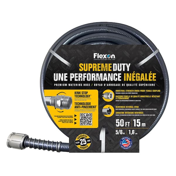 Supreme Duty 5/8 in. Dia x 50 ft. Contractor Grade Water Hose