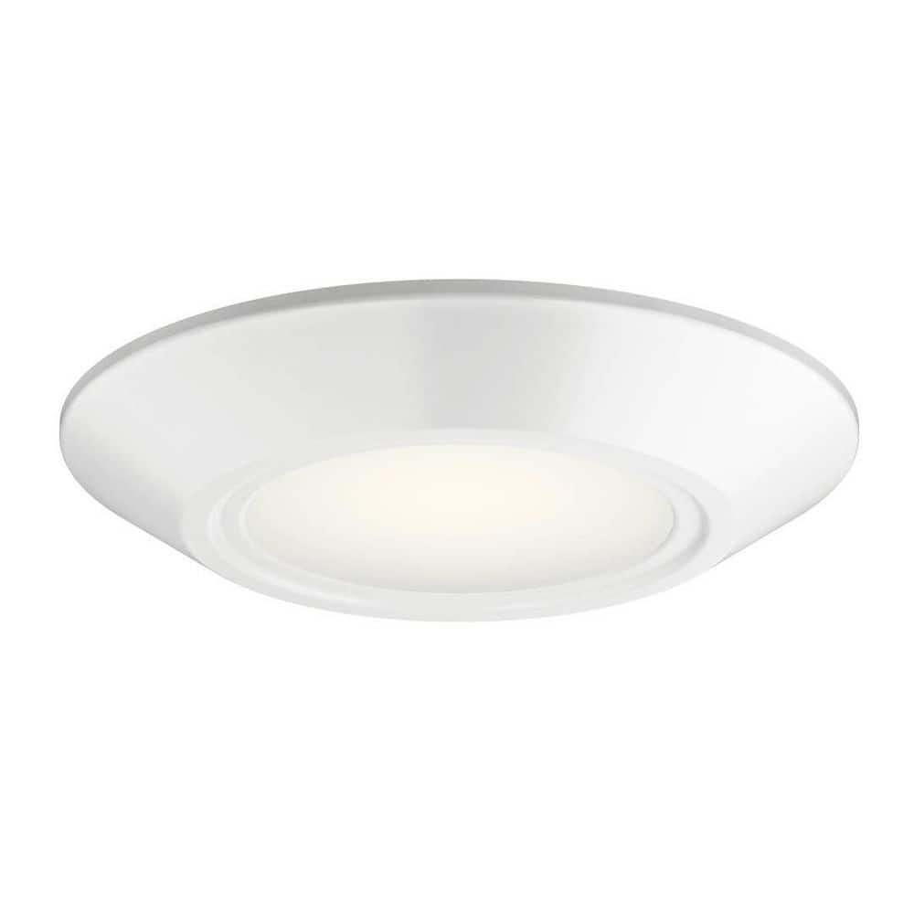 KICHLER Downlight Gen I 7.5 in. 3000K White Integrated LED Flush