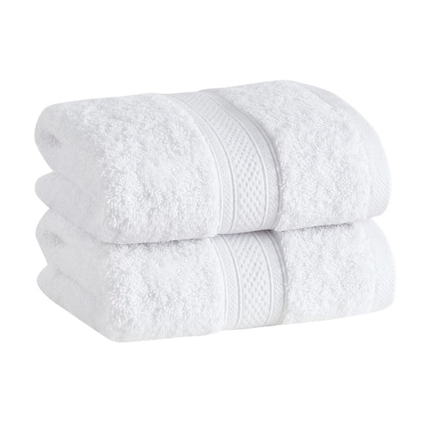 CANNON 100% Cotton Low Twist Hand Towels (16 in. L x 28 in. W), 550 GSM,  Highly Absorbent, Super Soft (2-Pack, Peacock Blue) MSI017900 - The Home  Depot