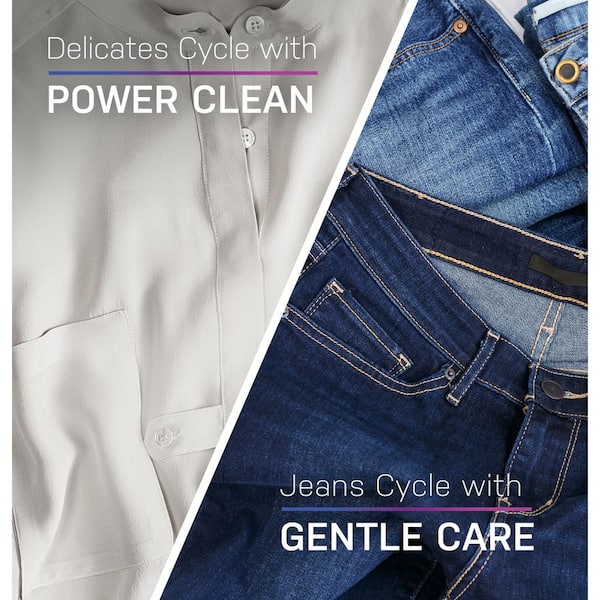 GE - Profile 4.9 cu. ft. High-Efficiency Smart Top Load Washer in Diamond Gray with Microban Technology, ENERGY STAR