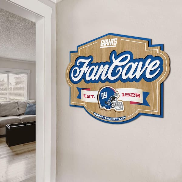 New York Giants Fans Welcome Sign – Fan Creations GA