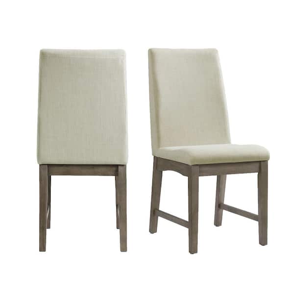 Picket House Furnishings Simms Gray Upholstered Dining Chair (Set of 2)