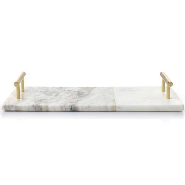 Rectangle Marble Tray White - Threshold™