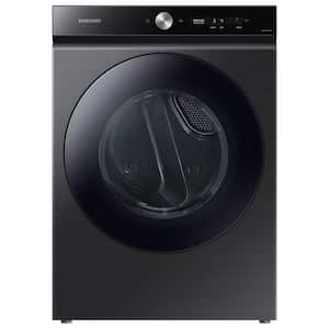 Bespoke 7.6 cu. ft. Ultra-Capacity Vented Gas Dryer in Brushed Black with Super Speed Dry and AI Smart Dial