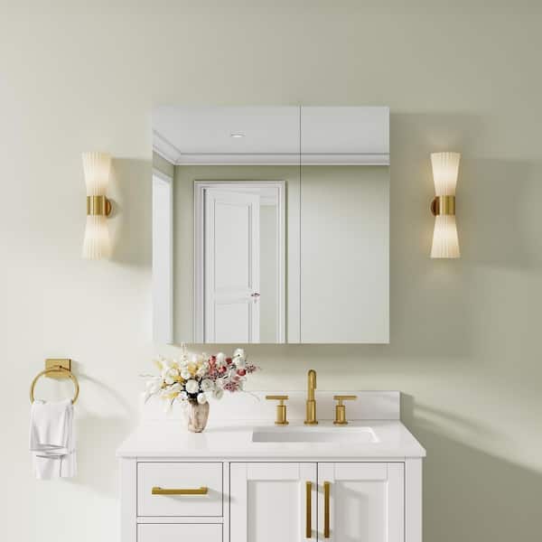 FORCLOVER CROS Reversible 32 in. W x 32 in. H Square Frameless