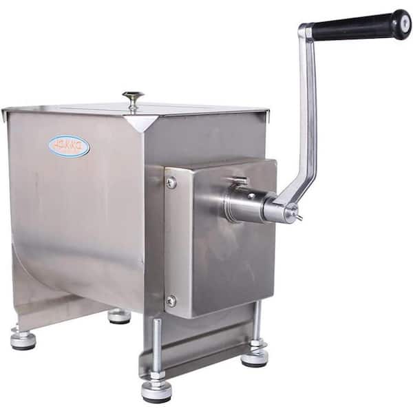 hakka 20L S/S Meat Mixer, Single Shaft, Fixing Tank, Handy Use and Electric Use (With TC8 Body)