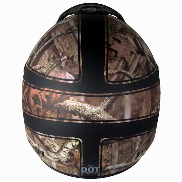 Raider Adult MX X-Large Mossy Oak Break-Up Off-Road Helmet 24