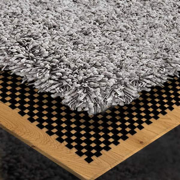 Pro Space 16 pieces Rug Grippers Rug Pad No Curl Corners or Side Bunch Rugs  Gripper Hold Carpet in Place Black DTFHTP180B16 - The Home Depot