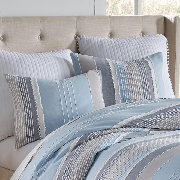 Levtex Home Pickford King Comforter Set, 3 Piece - Blue