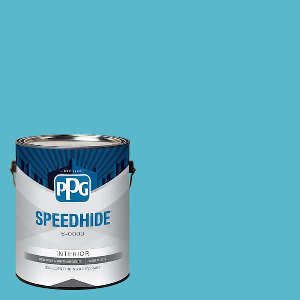 SPEEDHIDE 1 gal. PPG1236-5 High Dive Semi-Gloss Interior Paint