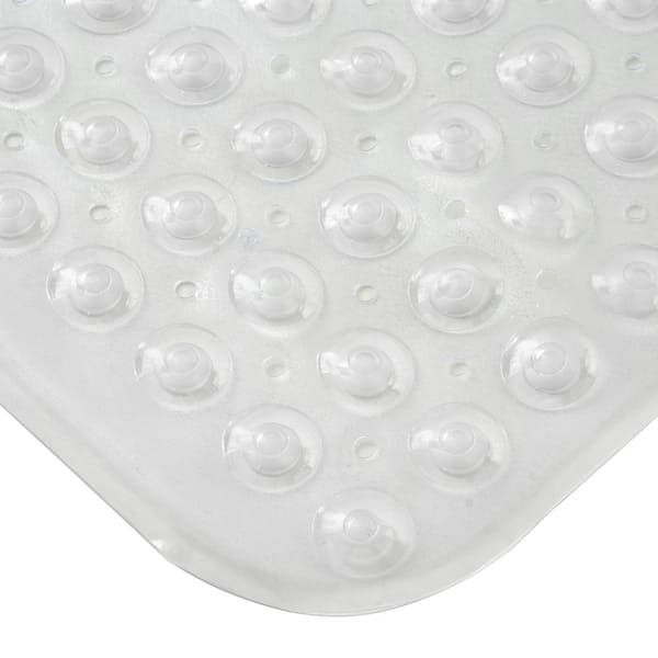 Kenney Bubble Bath Mat in Clear