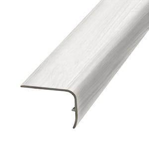 Seaside 1.32 in. Thick x 1.88 in. Wide x 78.7 in. Length Vinyl Stair Nose Molding