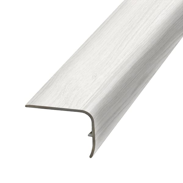 Seaside 1.32 in. Thick x 1.88 in. Wide x 78.7 in. Length Vinyl Stair Nose Molding