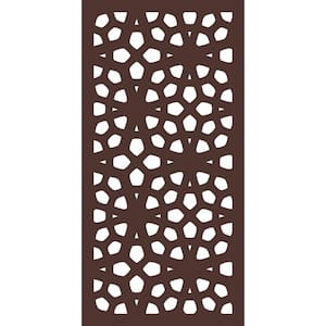 5/16 in. x 24 in. x 48 in. Marakesh Modular Hardwood Composite Decorative Fence Panel