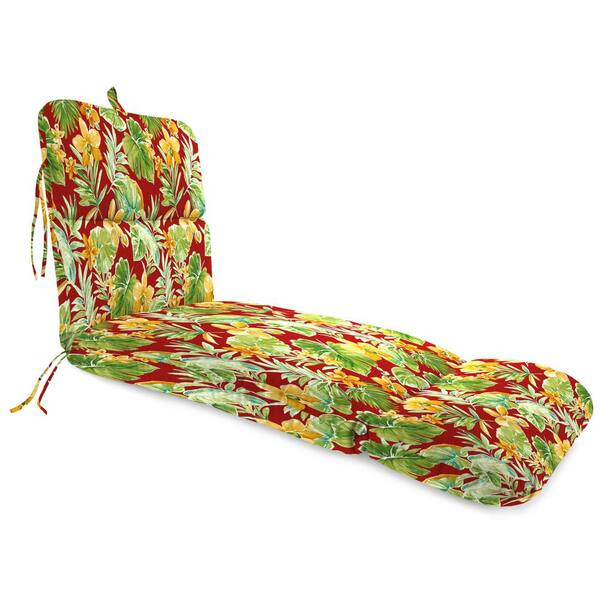 Jordan Manufacturing 22" x 74" Beachcrest Poppy Red Floral Rectangular