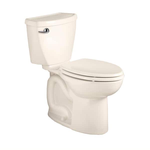 American Standard Cadet 3 FloWise 2-Piece 1.6 GPF Single Flush Elongated Toilet in Linen, Seat Not Included