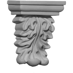 3-1/2 in. x 1-5/8 in. x 4-1/8 in. Primed Polyurethane Baltimore Corbel