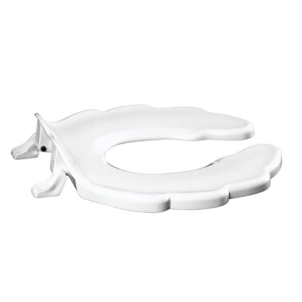 CENTOCO Baby Bowl Size Round Open Front Toilet Seat in White