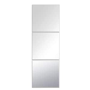 11.5 in. W x 11.5 in. H 4 Pieces Square Frameless Wall Mount Modern Decorative Bathroom Vanity Mirror