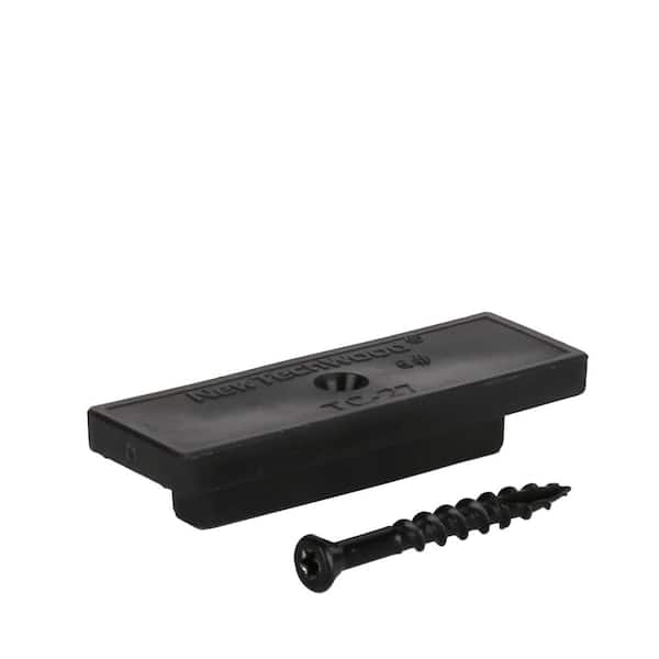 NewTechWood UltraShield Plastic T Clip Hidden Fastener (90-Pieces/Covers 50 sq. ft.)