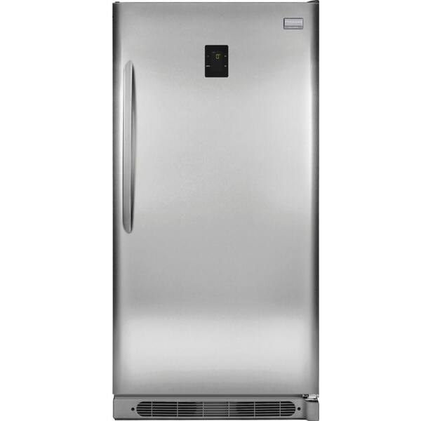 Frigidaire 17.0 cu. ft. Frost Free Upright Freezer Convertible to Refrigerator in Stainless Steel, ENERGY STAR