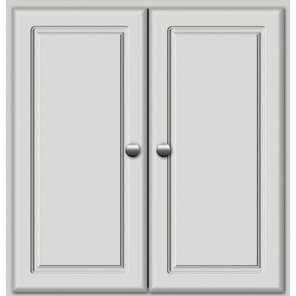 Simplicity by Strasser Ultraline 24 in. W x 5.5 in. D x 25 in. H Simplicity Wall Cabinet/Toilet Topper/Over the John in Dewy Morning