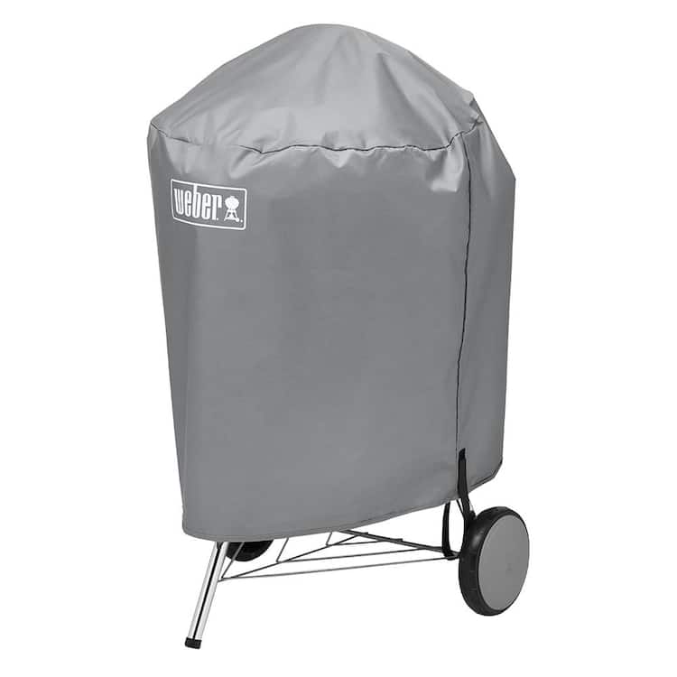 Weber 22 in. Charcoal Grill Cover in Gray