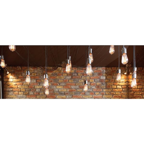 Halco Lighting Technologies 60-Watt Equivalent 5-Watt B11 Dimmable LED Clear Filament Antique Vintage Light Bulb 3000K 85060 Halco Lighting Technologies 60-Watt Equivalent 5-Watt B11 Dimmable LED Clear Filament Antique Vintage Light Bulb 3000K 85060