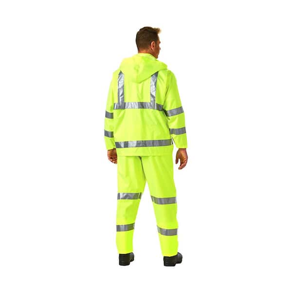 West Chester Protective Gear Men's X-Large High Visibility Yellow