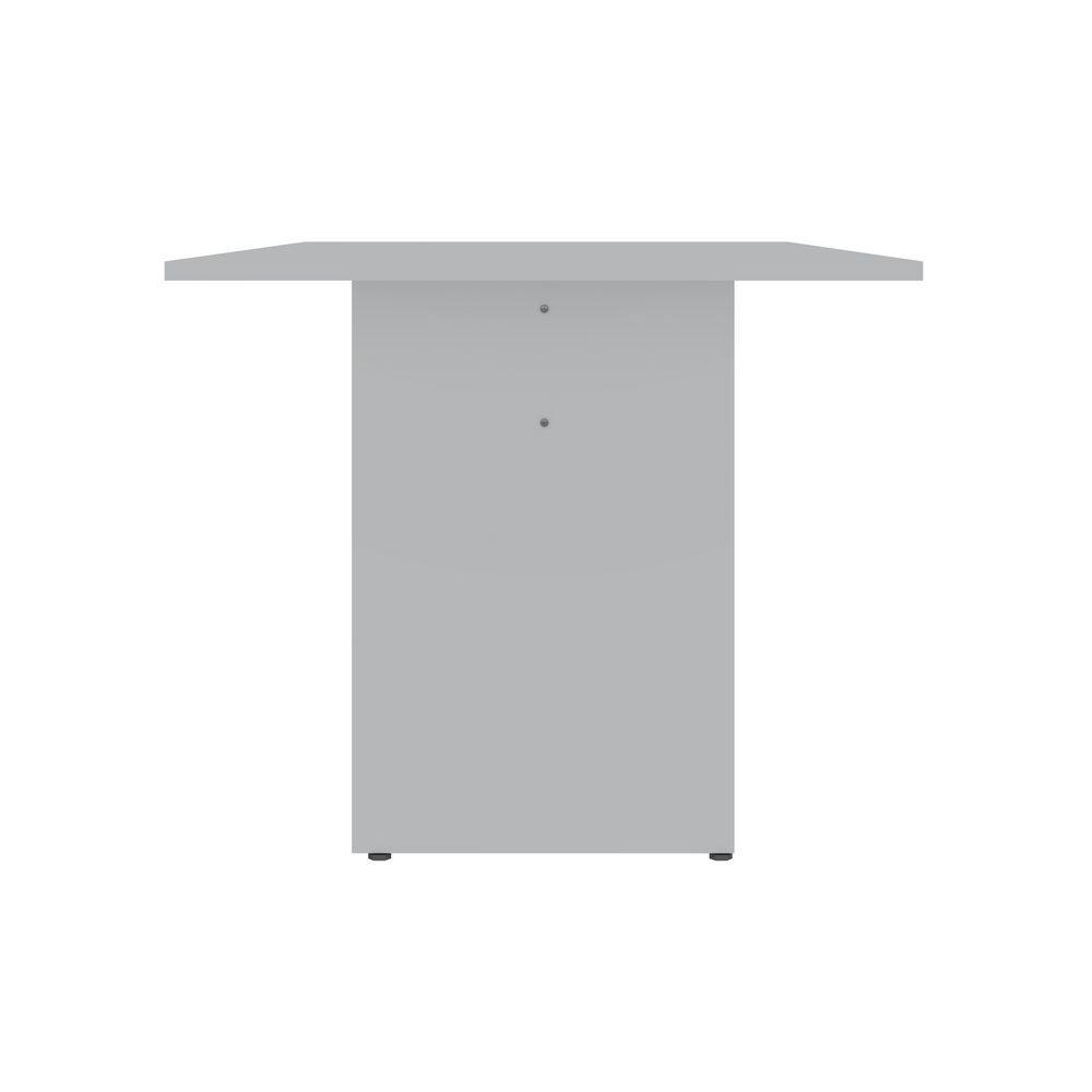 67.91" White MDF Modern Rectangular Dining Table