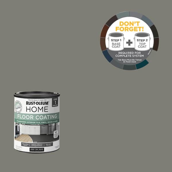 1 qt. Olive Green Interior Floor Base Coating