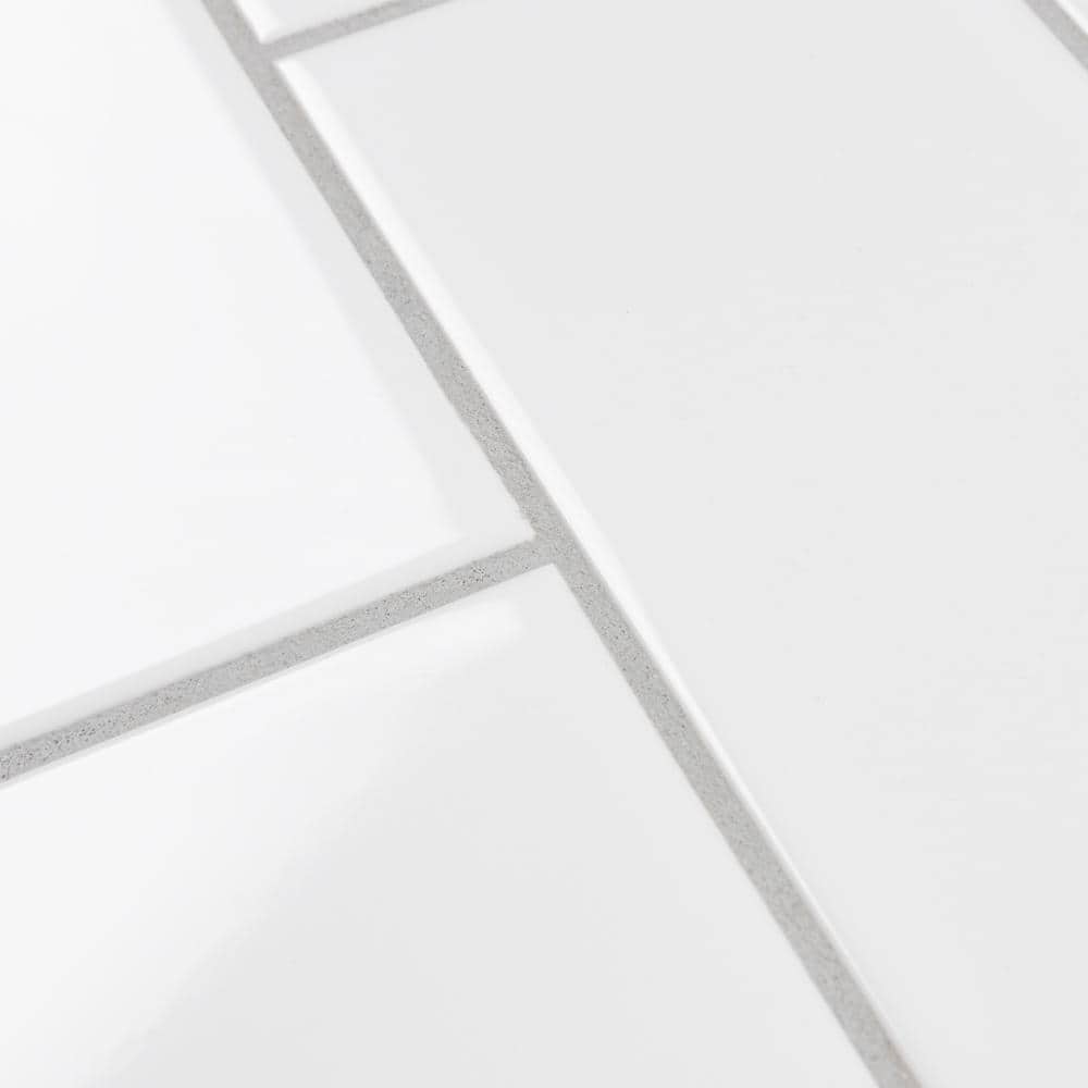 Projectos Urban Glossy White Ceramic Subway Wall Tile