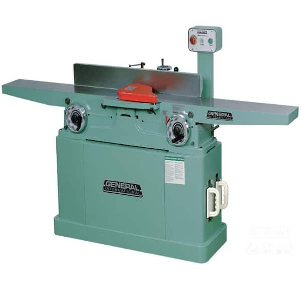 General International 8 in. Parallelogram Jointer with Helical Head