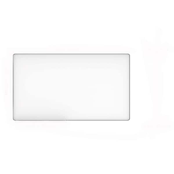 Unbranded 72 in. W x 48 in. H Rectangular Framed Wall Bathroom Vanity Mirror for Bedroom Living Room