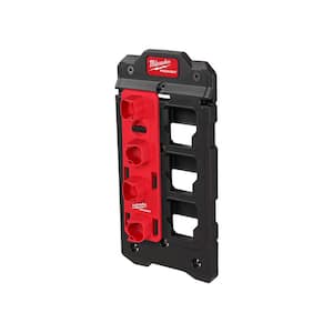 Packout M12 Battery Rack with Packout Compact Wall Plate