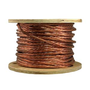 125 ft. 2 Gauge Stranded SD Bare Copper Grounding Wire