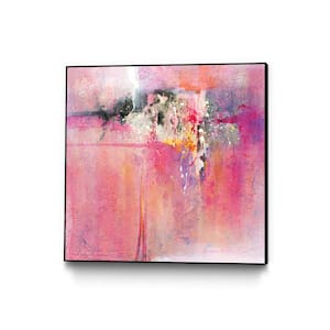 20 in. x 20 in. "Pink Orchid" by Carole Malcolm Framed Wall Art