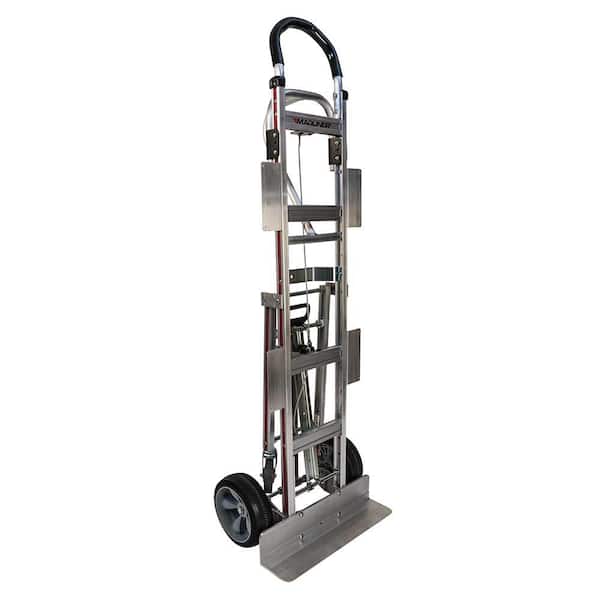 Magliner 800 lb. Capacity Appliance Hand Truck with Vertical Loop Handle, 4th Wheel Attachment, Break Back Bar and Wings