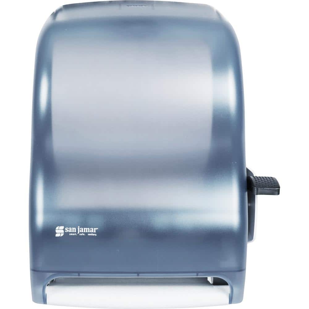 San Jamar Classic Commercial Lever Paper Towel Dispenser in. Artic Blue -  T1100TBL