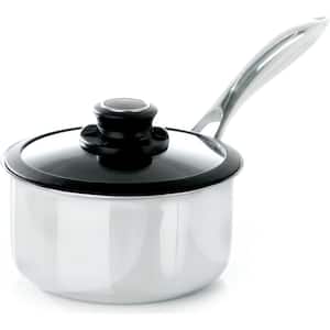 2.5 qt. Hybrid Quick Release Sauce Pan with Glass Lid