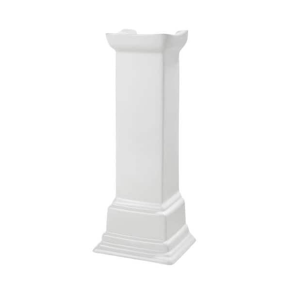 Foremost Structure Suite Pedestal Lavatory Leg in White