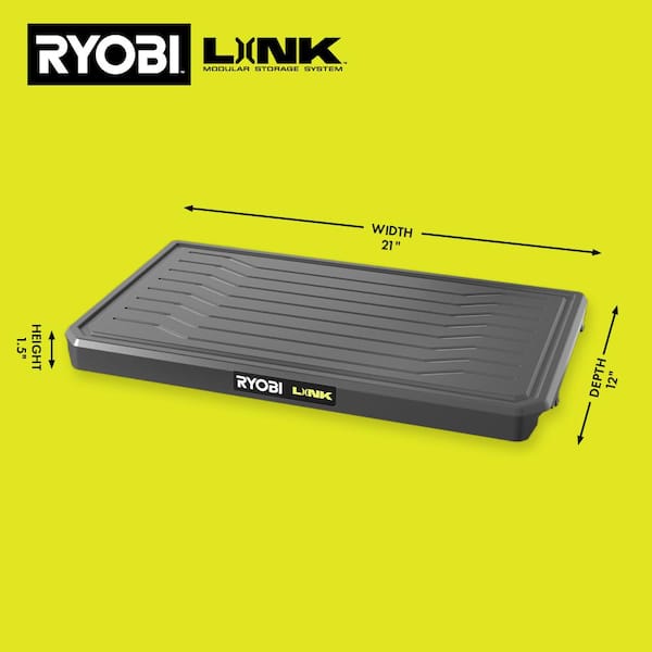 RYOBI LINK 21 in. Solid Shelf STM461 - The Home Depot