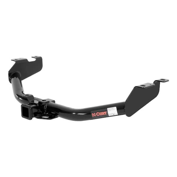 CURT Class 3 Trailer Hitch, 2 in. Receiver for Select Silverado, Sierra 1500, 2500 (Round Tube Frame), Towing Draw Bar