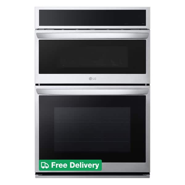 6.4 cu. ft. Smart Combi Wall Oven with True Convection, InstaView, Air Fry Steam Sous Vide in PrintProof Stainless Steel